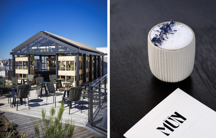 Mūn vient d’inaugurer un nouvel écrin sur sa terrasse.