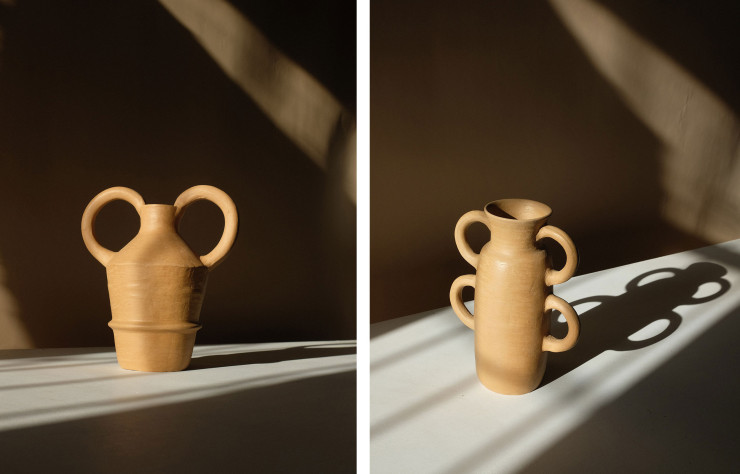 Vases « Woman arms 2 » et « Woman arms 3 » par Rrrrres