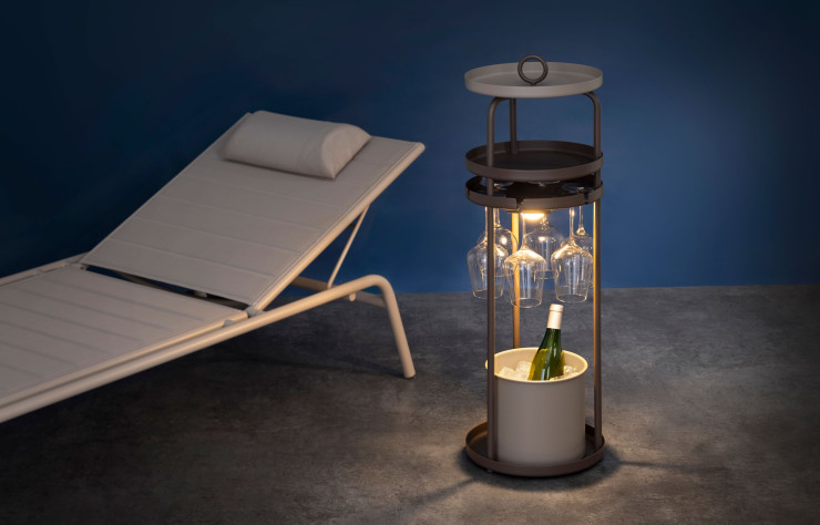 La desserte de jardin, Light Tray par Maiori.