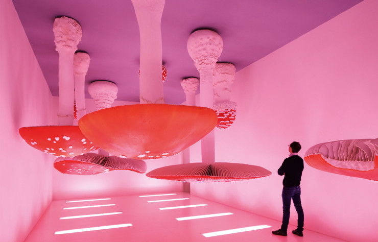 Intérieur de la Fondazione Prada.