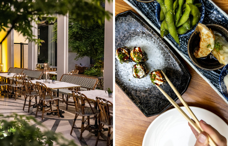 Yazuka dévoile enfin sa nouvelle terrasse éphémère.