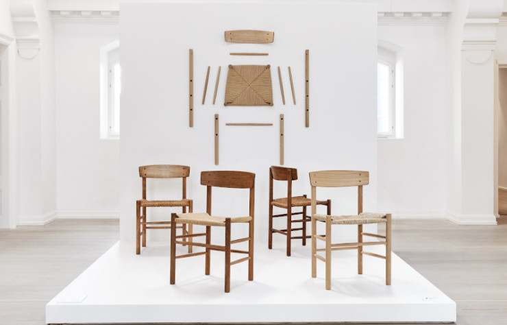 A l’occasion des 3Daysofdesign 2022, Jasper Morrison scénographiait une exposition sur les J39 de Børge Mogensen
