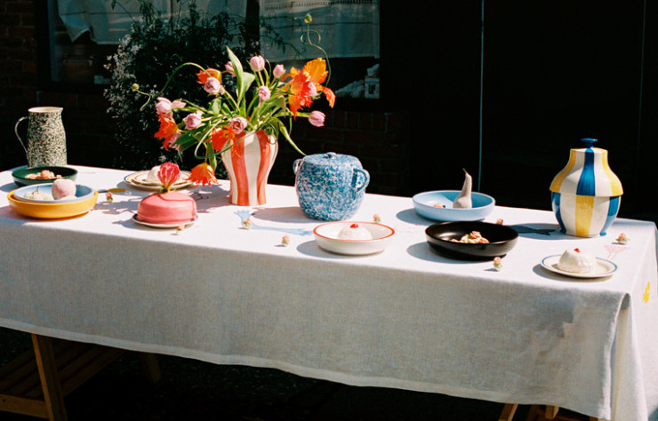 L’artiste culinaire Laila Gohar lance une collection d’art de la table avec Hay.