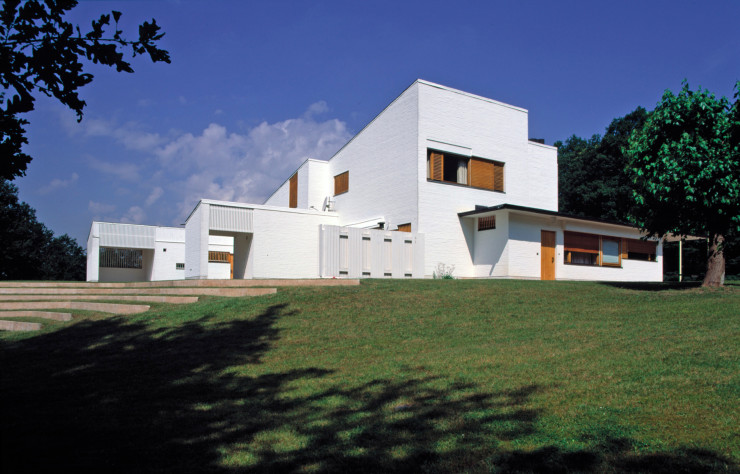 Vue extérieur de la Maison Louis Carré