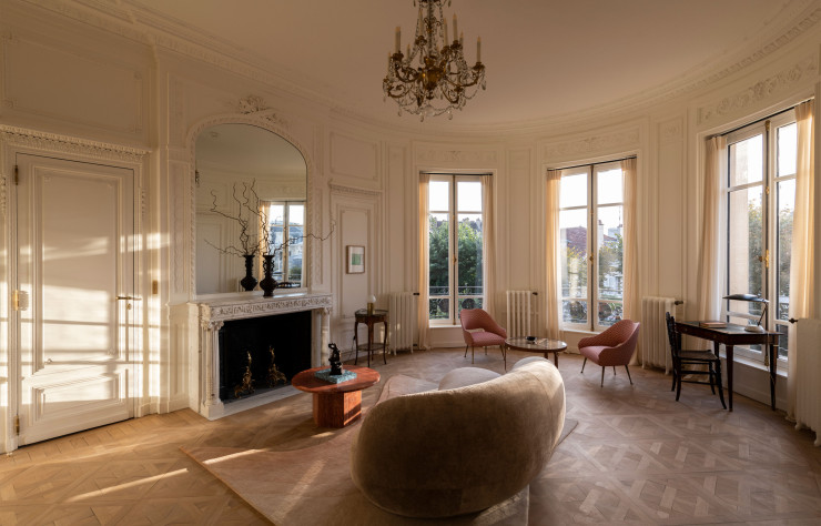 Le salon de la chambre Madame.
