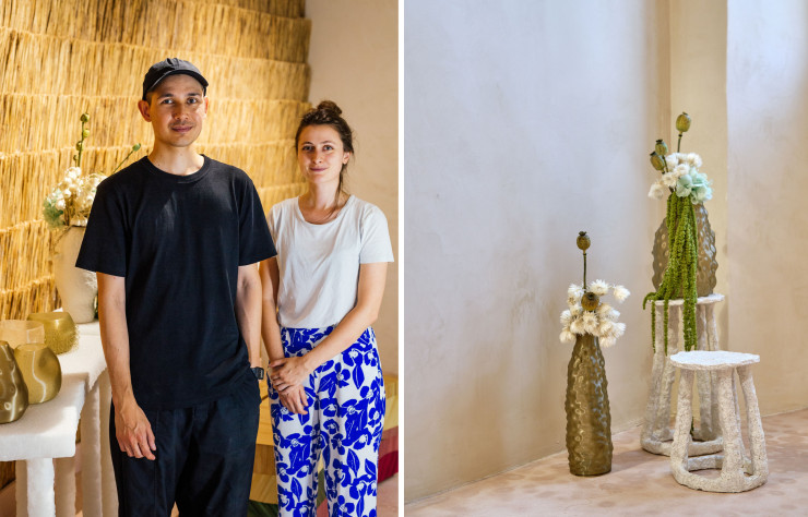 Claire Galignani et Billy Poitevin,