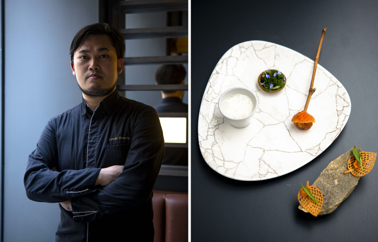 Satoshi Horiuchi, chef du restaurant Passionné.