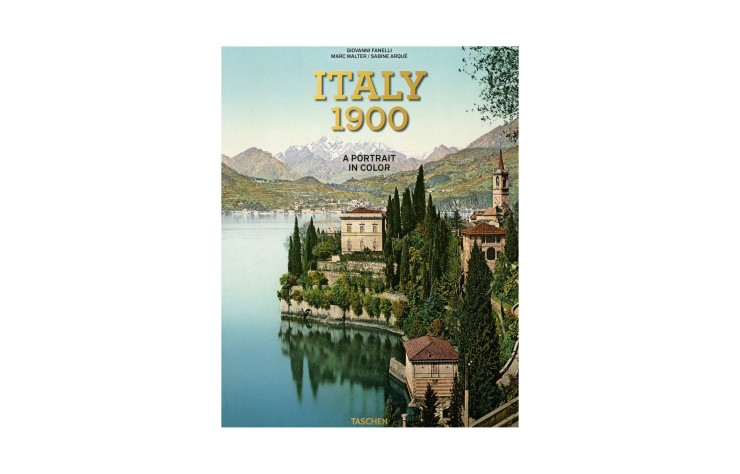 Couverture de Italy 1900. A Portrait in Color - beaux livres de voyage - IDEAT 2022 