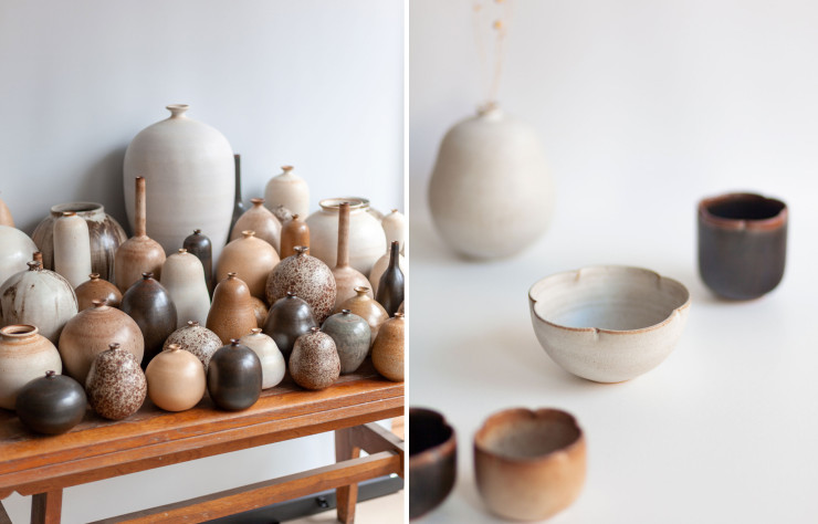 «J’adore regarder le travail des designers afin de comprendre comment ils ont pensé la conception de leurs objets.» ajoute la céramiste.