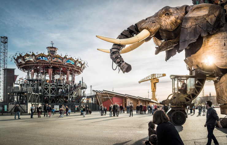 Les Machines de l’Île, Parc des Chantiers à Nantes