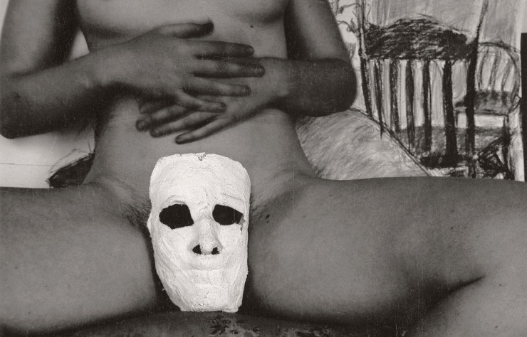 Francesca Woodman. Visage, Providence, Rhode Island, 1975-1976.