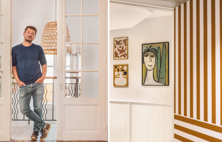 Portrait de l’architecte d’intérieur David Granata.