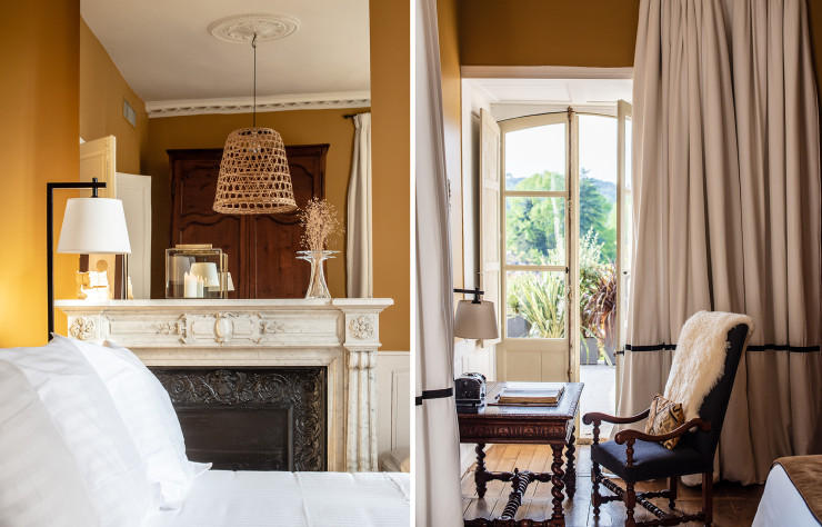 La chambre des maîtres, l’une de sept nouvelles chambres.