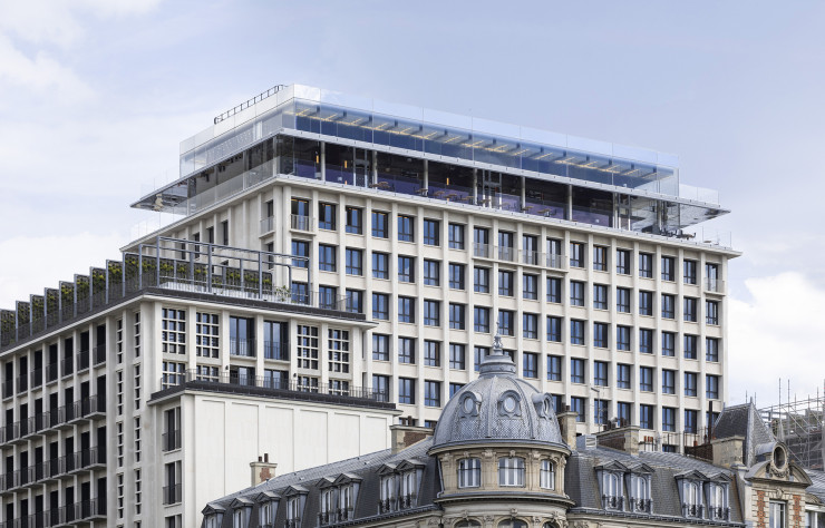 Le bâtiment de David Chipperfield.