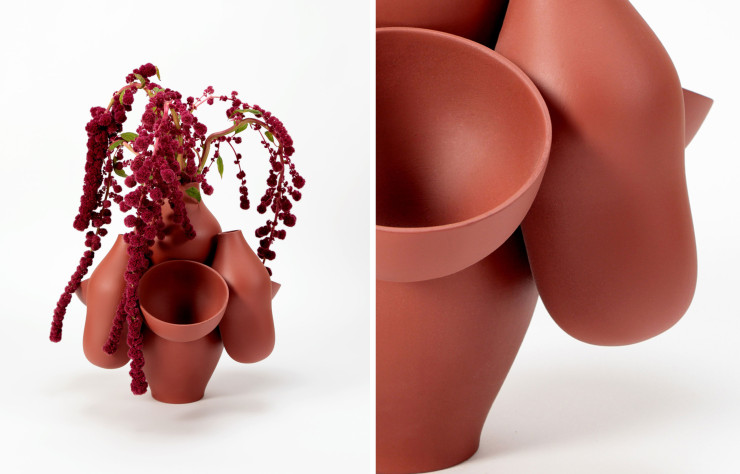 Le vase Pacha (Moustache) s’inspire de la mythologie inca.