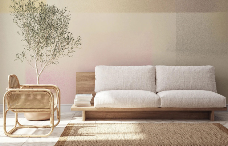 Une douce géométrie… C’est celle de la collection « Glow » à travers ce nouveau modèle aux teintes pastel et à l’esprit brumeux.