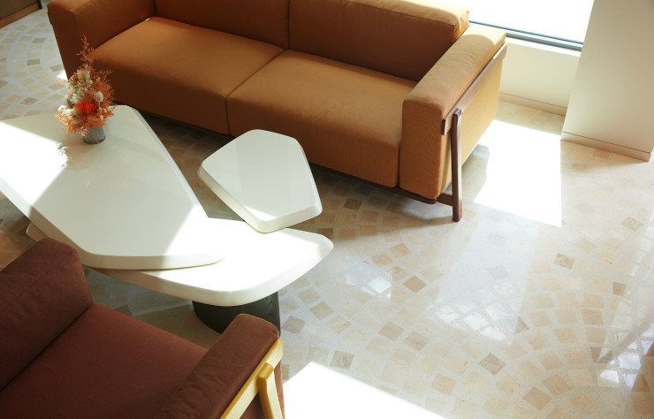 Dans le lobby du SO/ Paris par RDAI.