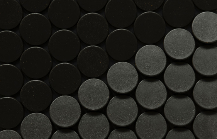 Carreaux muraux en chanvre de Giles Miller Studio