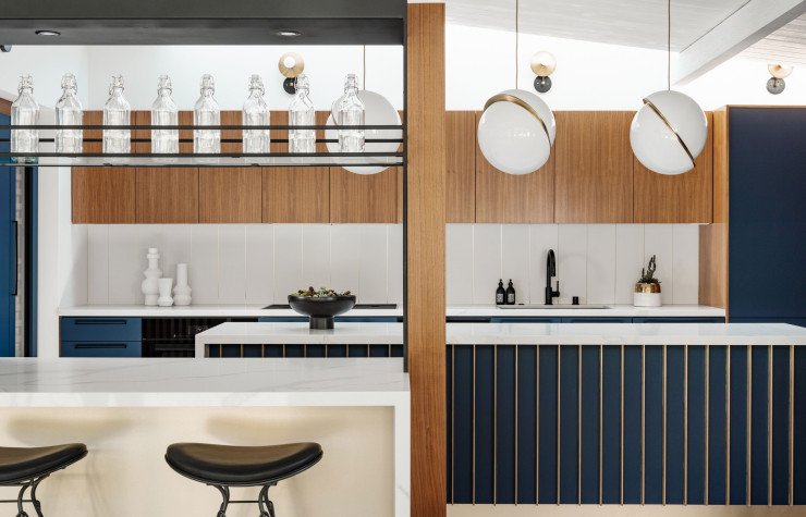 Cuisine de la Maison Bleue Moderne