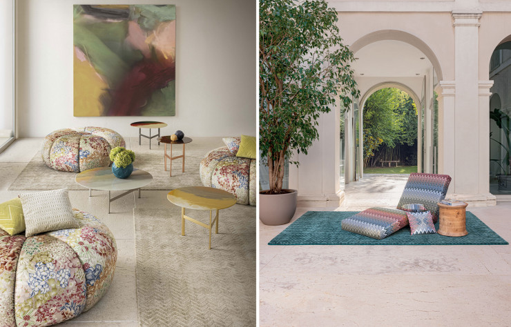 Alberto Caliri chez Missoni Home.