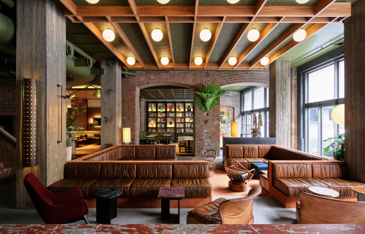 Le bar du Ace Hotel Sydney.