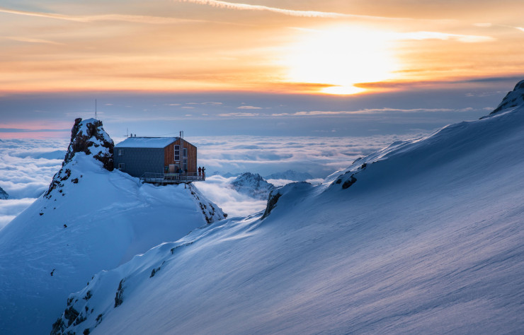 Le refuge de l’Aigle.