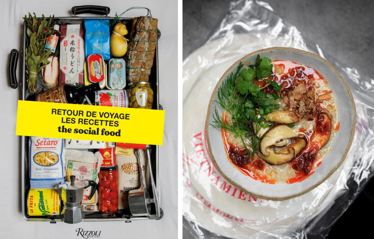 Sélection livres de cuisine Noël 2022 - Retour de voyage, les recette de The Social food - ideat 2022