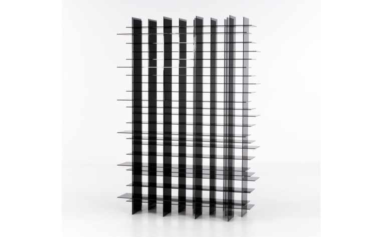 Bibliothèque japonaise du studio Nendo - vente aux enchères de design contemporain - IDEAT 2022