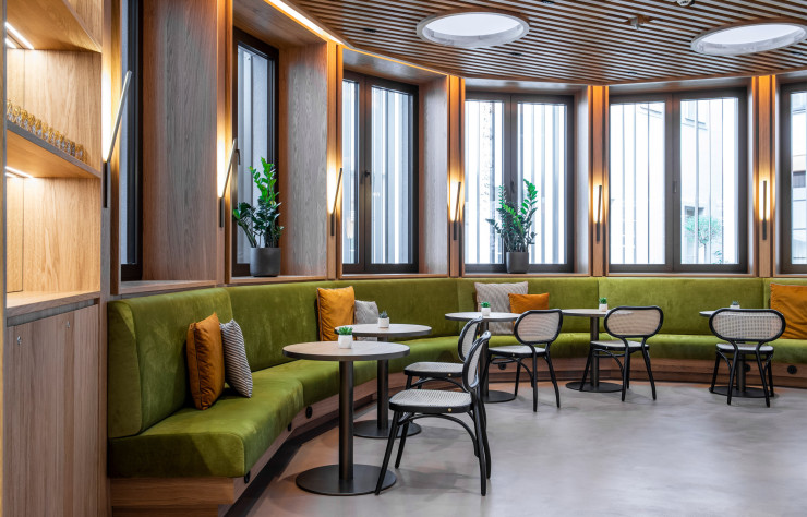 Le restaurant de The Julius.