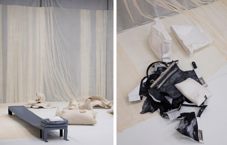 Fendi Design Miami 2022, installation Triclinium par Lukas Gschwandtner