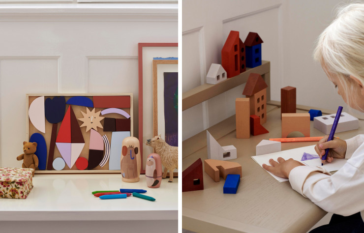 Blocs de jeux de construction pour enfants