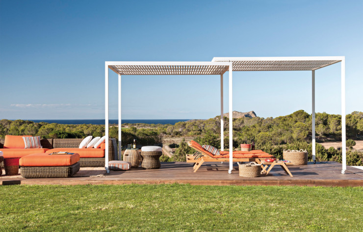 La collection outdoor réalisée pour Unopiu.