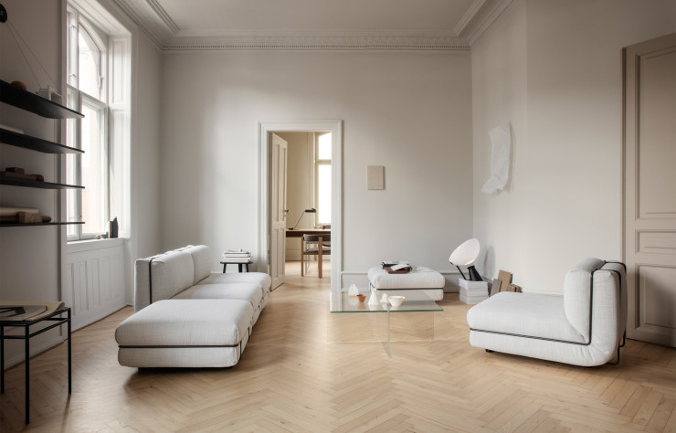 Le fauteuil GB Lounge est modulable.