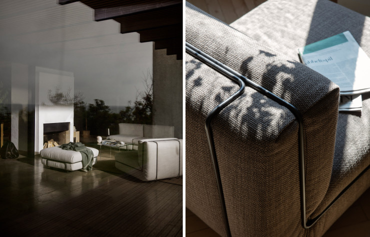 Le fauteuil a été conçu il y a une cinquantaine d’années par le designer.