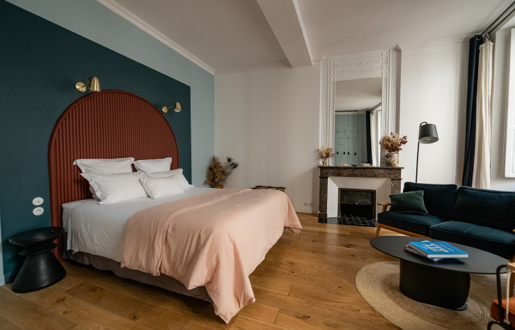 Chambre de l’hôtel Maison Fernand