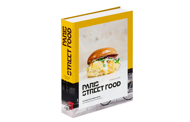 Couverture de Paris Street food - beaux livres de cuisine - iDEAT