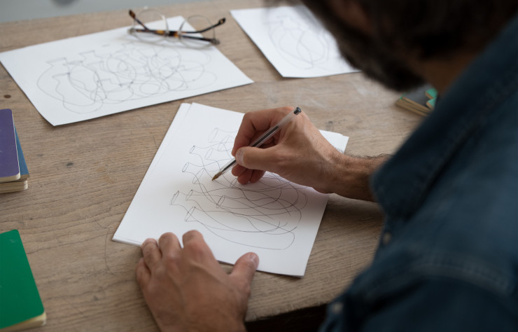 Les croquis de Grégoire Scalabre, l’un des lauréats 2022 du Prix Liliane Bettencourt pour l’Intelligence de la Main