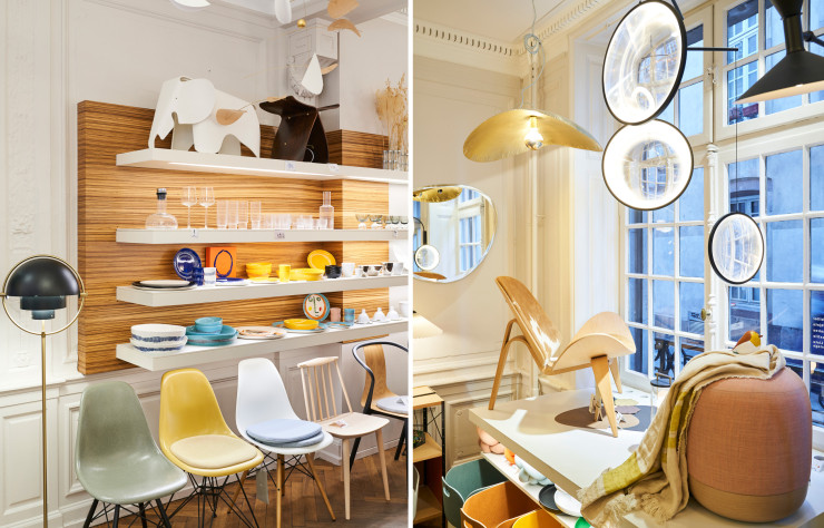 Le showroom du Fou du roi, enseigne historique bien connue des Strasbourgeois amateurs d’objets contemporains, propose des marques telles que Vitra, &Tradition, Objekto, Gubi, Muuto…