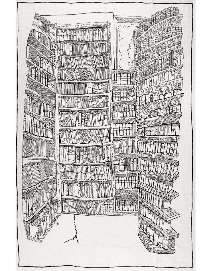 Codimat et Christelle Téa, Bibliothèque de l’Académie de Médecine, Paris