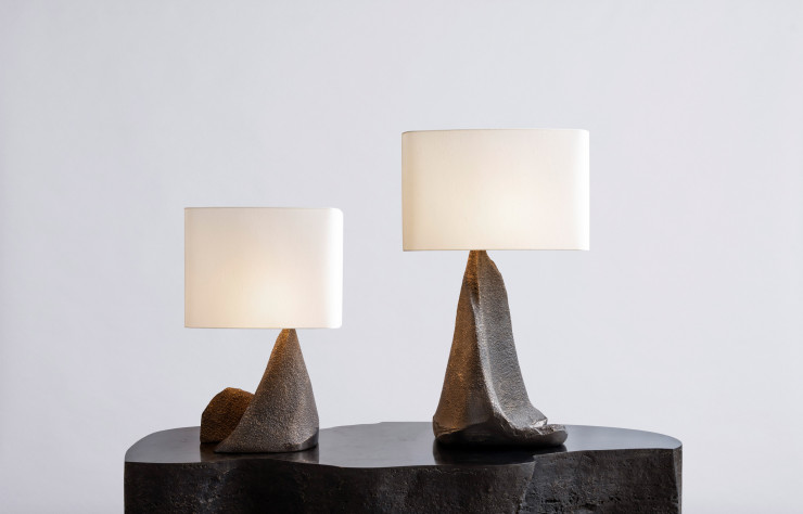 Les lampes Landscape imaginées par Raphael Navot pour Les Ateliers Courbet.