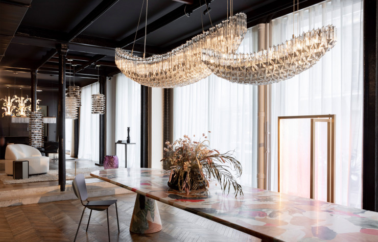 Le lustre TOH de Raphael Navot pour Veronese.