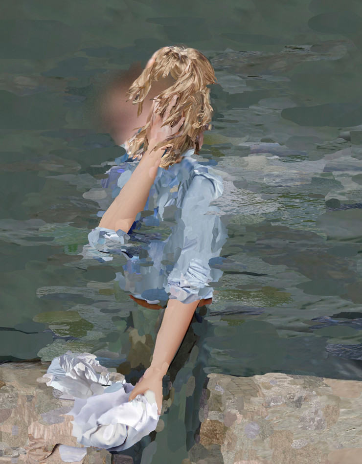 Upstream, Alina Frieske, galerie Fabienne Levy