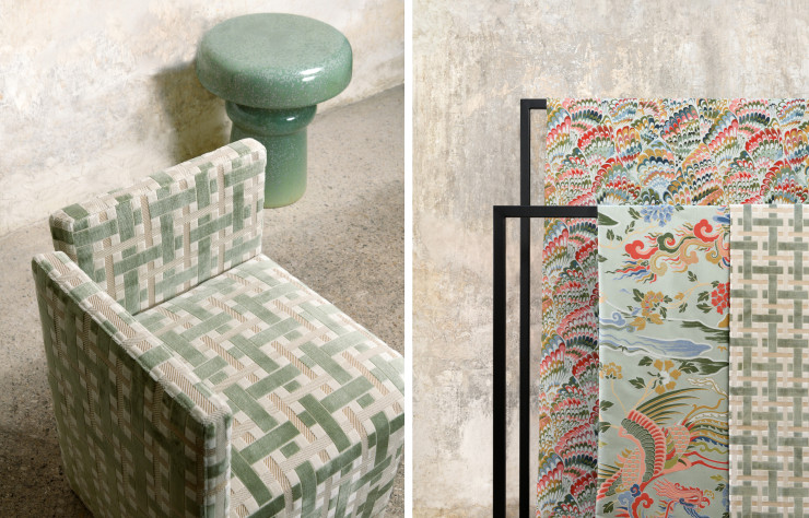 Lelièvre collection de tissus envolée fantastique - IDEAT 2023