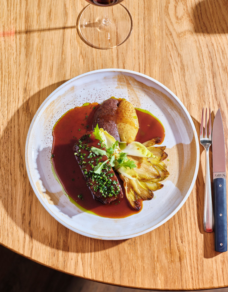 Plat du restaurant Ambos à Paris - IDEAT 2022