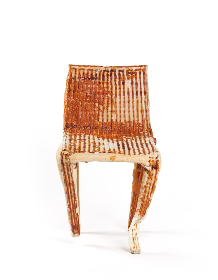 François Azambourg. Chaise Pack «loupée». Automne 1999.