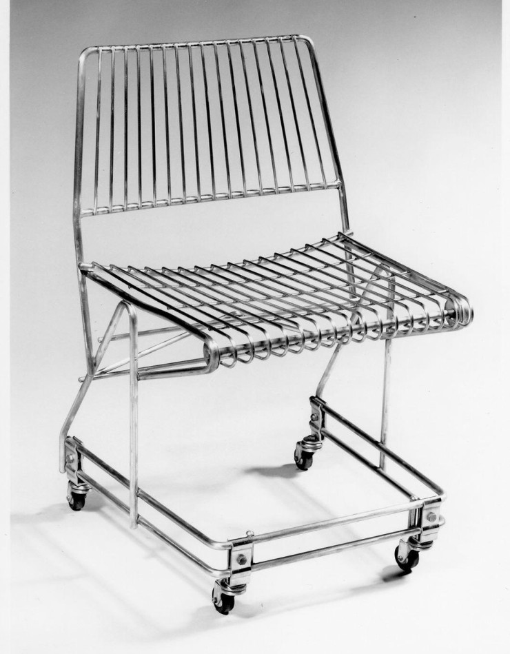 Chaise Caddie par Olivier Mourgue