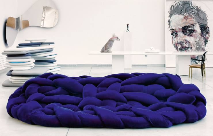 Le sofa Boa (2002) de Fernando et Humberto Campana.