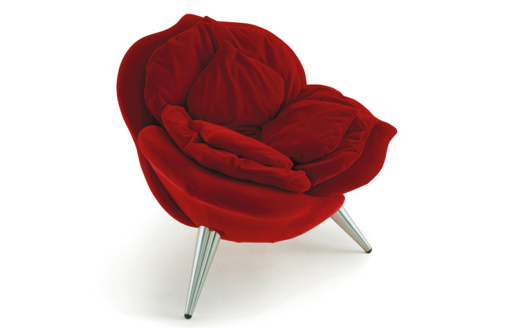 Le fauteuil Rose (1990) de Masanori Umeda.