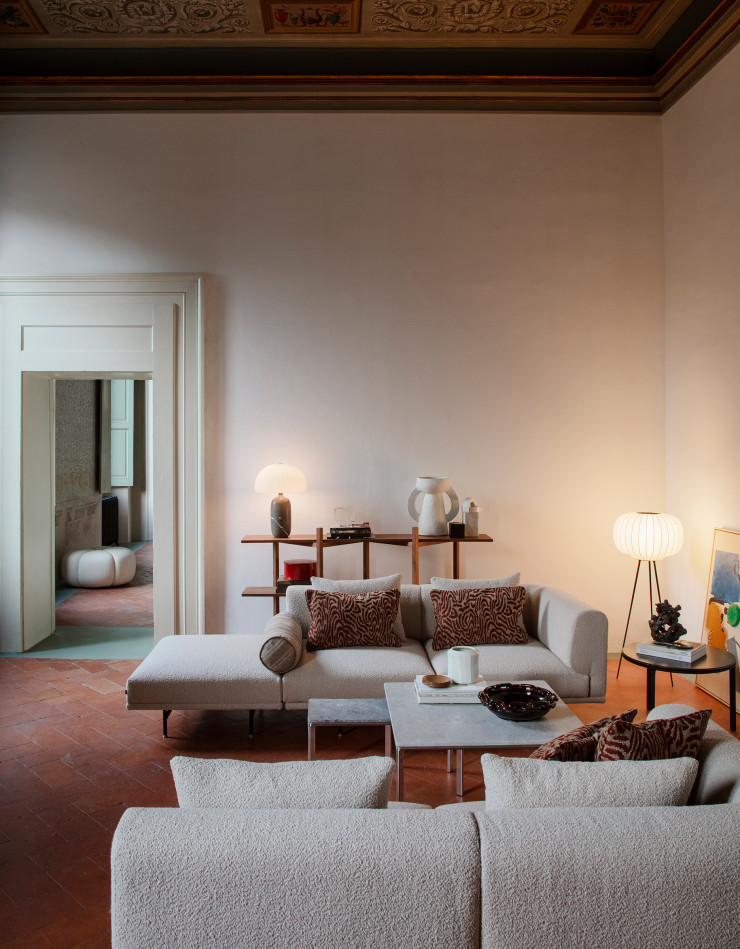 Salon de l’hôtel éphémère Vipp