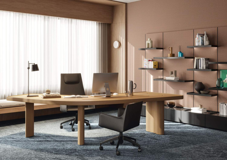Bureau Boomerang par Charlotte Perriand